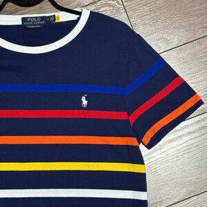 Polo Ralph Lauren Striped Cotton Crewneck Tee – Size M – NWOT